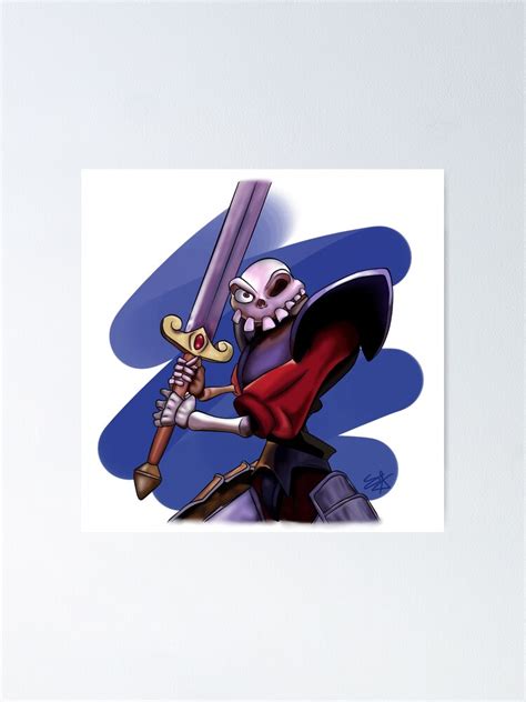 "Sir Daniel Fortesque - MediEvil " Poster by SinfoArt | Redbubble