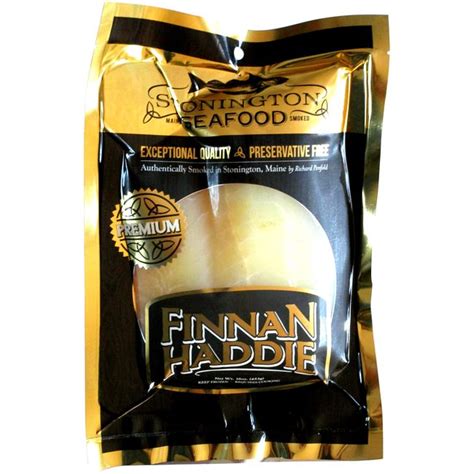 Stonington Seafood Finnan Haddie, Smoked Haddock Fillets, 16 Ounce ...