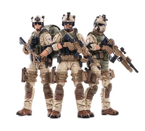 SEP209448 - JOY TOY US ARMY DELTA FORCE 1/18 FIGURE 3PK - Previews World