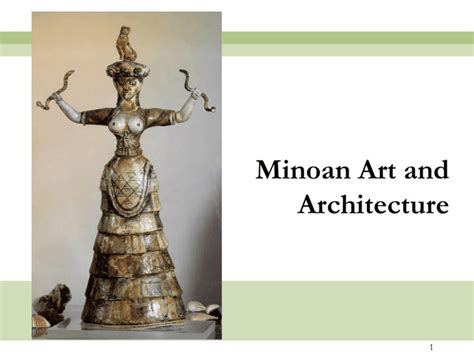 Minoan Art and Architecture