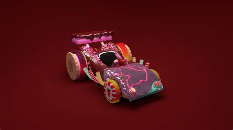 ArtStation - Vanellope's Kart - Wreck it Ralph