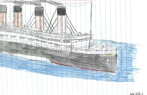 My first Titanic drawing | Encyclopedia Titanica Message Board