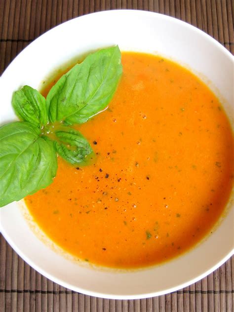 Roasted Tomato Basil Soup | A Hint of Honey