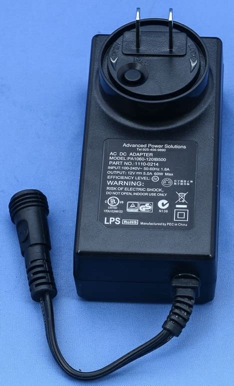 Power Supply 12.5Vdc - 5 Amps