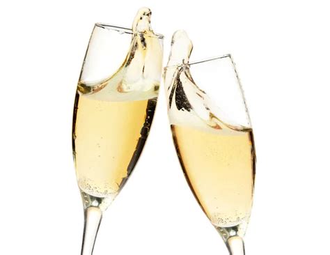 Cheers! Two champagne glasses — Stock Photo #4350265