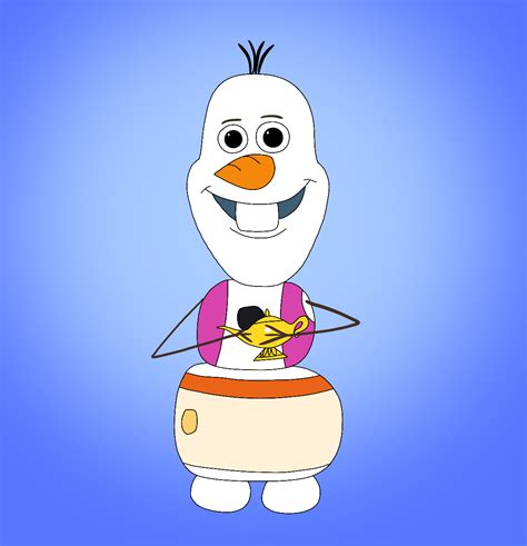 Olaf presents, Aladdin by RobsonDoodle on DeviantArt