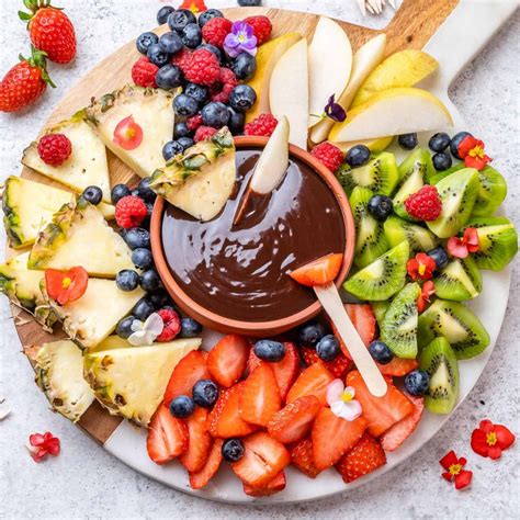 Chocolate Fondue | Clean Food Crush