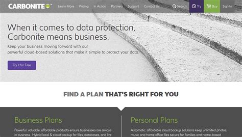 Carbonite Online Backup Plan Comparison and Review