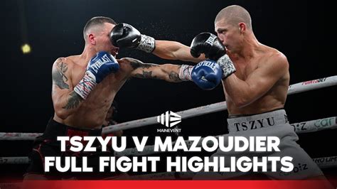 Nikita Tszyu vs. Koen Mazoudier 🥊💥| Full Fight Highlights | Main Event | Fox Sports Australia ...