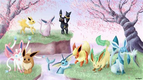 Cute Eevee Evolutions Wallpaper (64+ images)