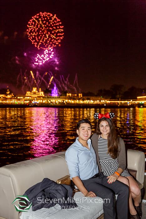 Fireworks Engagement Proposal Disney Contemporary Resort