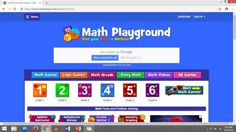 Instructional Technology ED2412C: Math Playground