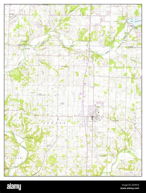 Nixa, Missouri, map 1960, 1:24000, United States of America by Timeless ...