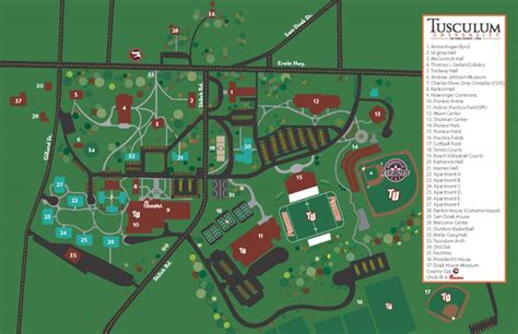 CAMPUS MAP - About Tusculum University