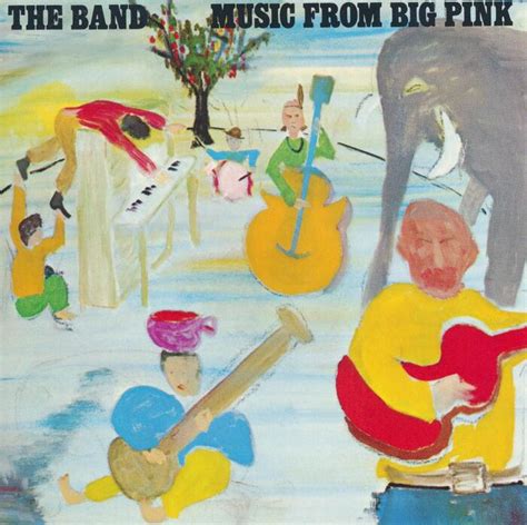 The Band – Music from Big Pink album art - Fonts In Use