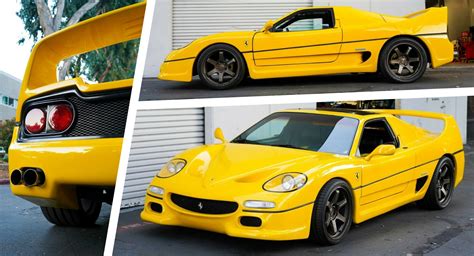 Fiero-Based Ferrari F50 Replica Looks Like A Life-Size Plastic Toy | Carscoops