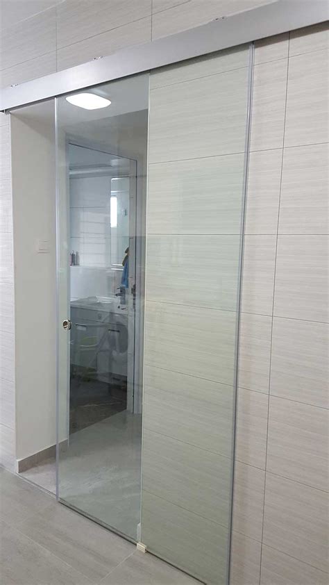 Frameless Sliding Glass Door | Soon Li Glass Services Pte Ltd