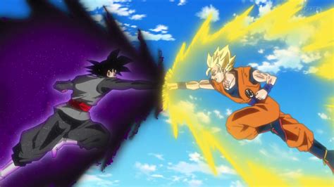 Goku VS Black Goku Primera Pelea