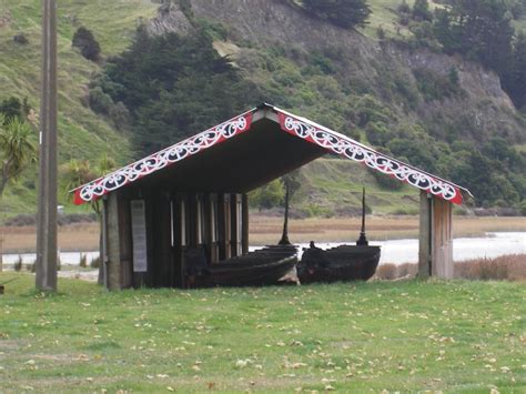 Waka / canoe from Okains Bay Museum | discoverywall.nz