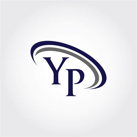 Monogram YP Logo Design By Vectorseller | TheHungryJPEG