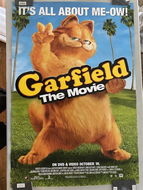 Garfield The Movie - Poster - 40 x 27 - Rolled | eBay