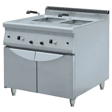 Kfc Kitchen Equipment Heavy Duty Gas Fryer With 2 Pans 35kw - Buy Gas Fryer,Kfc Gas Fryer ...