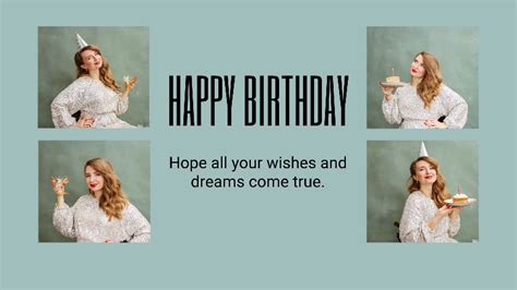 Free Customizable Birthday Collage Templates | LightX