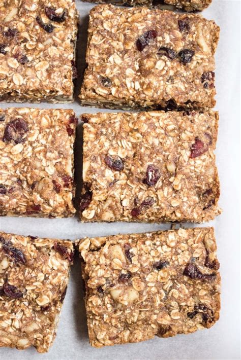 Vegan & Gluten Free Granola Bars | Gluten Free Recipe