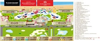 Resort Map | Grand Oasis Resort | Cancun, Mexico