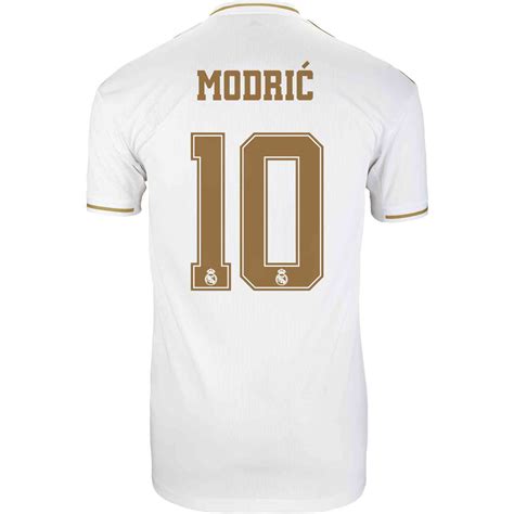 2019/20 Luka Modric Real Madrid Home Jersey - Soccer Master