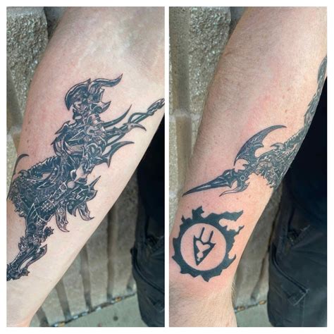 Was finally able to get the tattoo I've wanted for years. : ffxiv