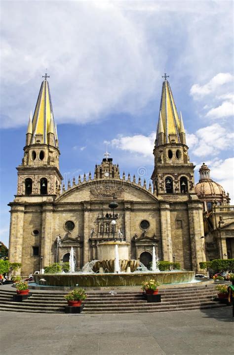 Guadalajara Cathedral in Jalisco, Mexico. Cathedral in historic center ...