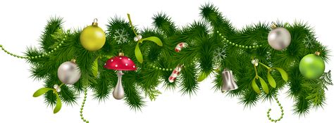 Christmas garland PNG