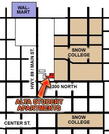 Snow College Campus Map – Map Vector