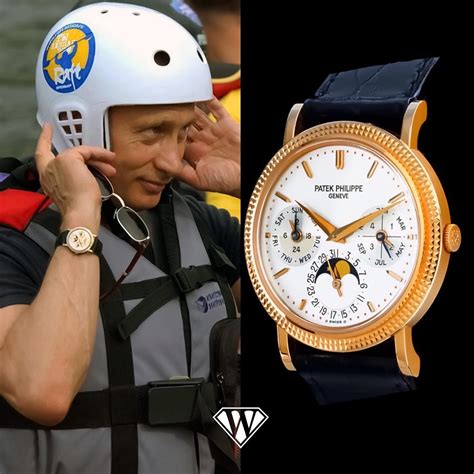 Vladimir Putin - Patek Philippe Moon Phase - Superwatchman.com