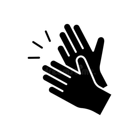 Hands Clapping Silhouette Stock Illustrations – 952 Hands Clapping Silhouette Stock ...