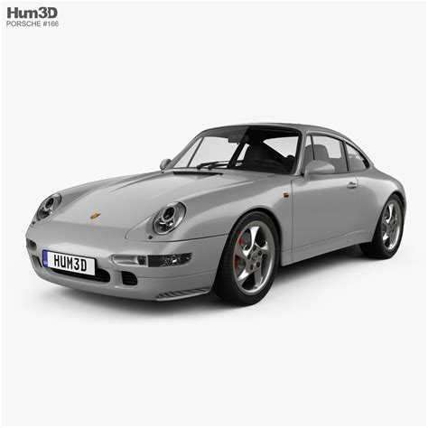 Porsche 911 Carrera 4S coupe with HQ interior 2000 3D model - Download ...