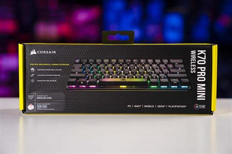 Corsair K70 Pro Mini Wireless gaming keyboard review | WePC