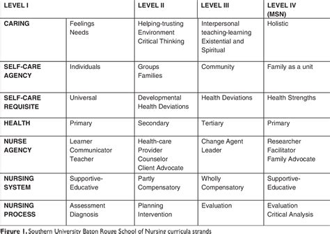 Figure 1 from The Self-Care Deficit Nursing Theory as a Curriculum ...