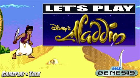 Let's Play Aladdin for the Sega Genesis ("Difficult" Mode) | Sega, Sega ...