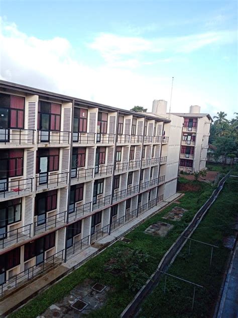 Hostel Building at Wayamba University Stock Image - Image of wayamba ...