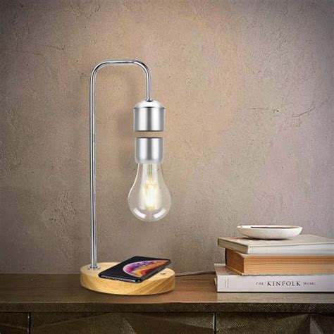 Levitating Lamp - Wireless Charger and Floating Light Bulb - Yinz Buy