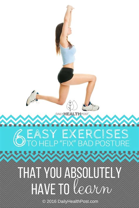 6 Exercises To Help "Fix" Bad Posture