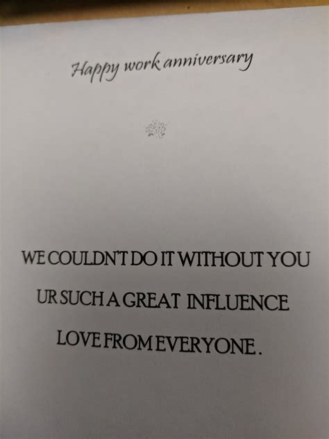 Happy Work Anniversary – The Tony Burgess Blog