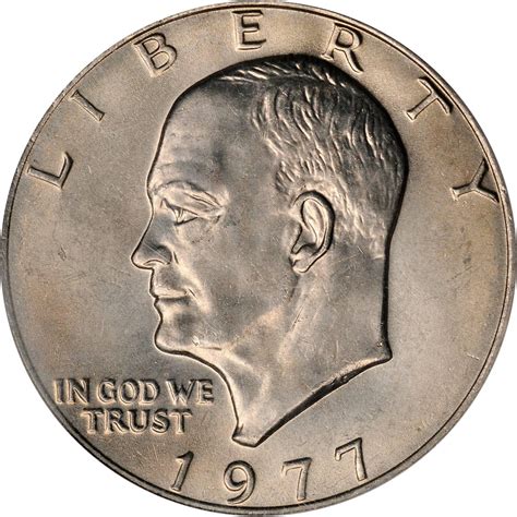 Value of 1977 Eisenhower Dollar | Sell Modern Coins