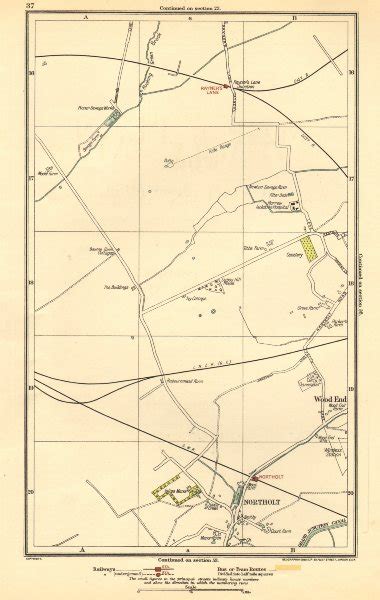 Northolt,Northolt Park,Wood End Geographers A-Z Map Co / Geographia ...