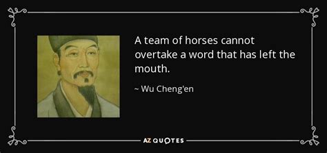 TOP 6 QUOTES BY WU CHENG'EN | A-Z Quotes