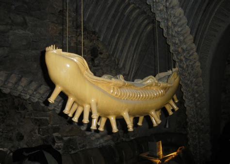 The H.R. Giger Museum in Gruyeres, Switzerland