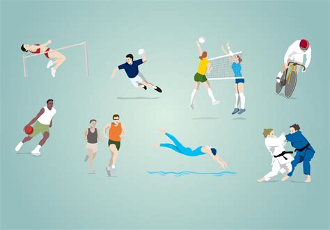 Olympic Sports Vector 02 - Download Free Vector Art, Stock Graphics & Images