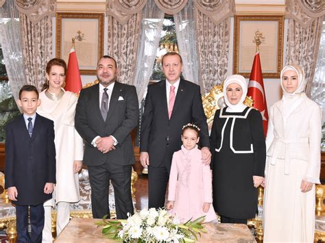 Turkish President Erdoğan, Moroccan King Meet in Istanbul With Families ...